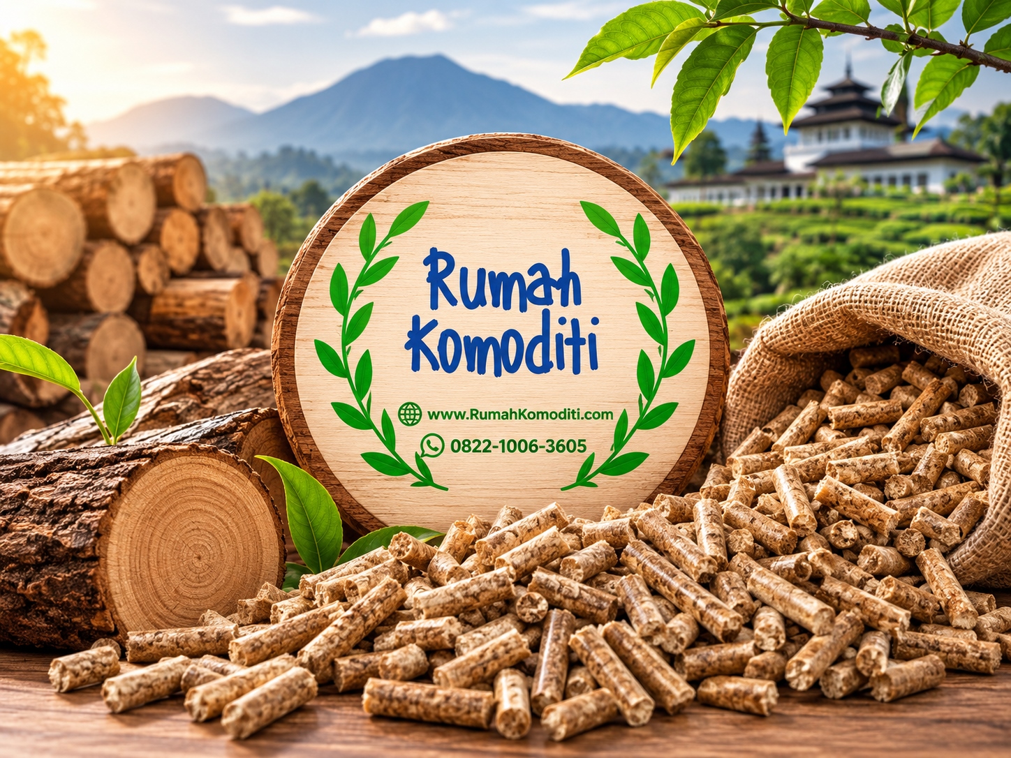 wood pellet jawa barat